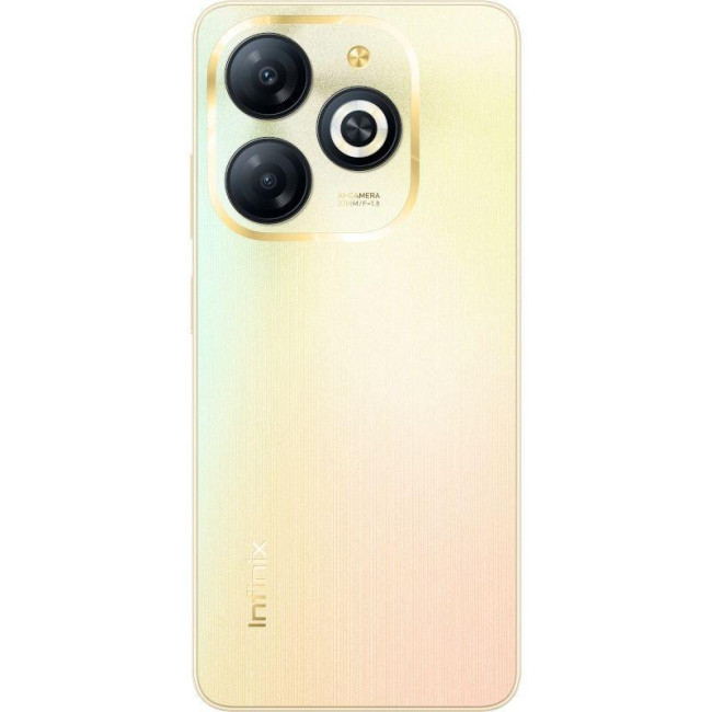 Смаpтфон Infinix Smart 8 3/64GB Shinny Gold