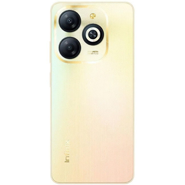 Смаpтфон Infinix Smart 8 4/64GB Shinny Gold