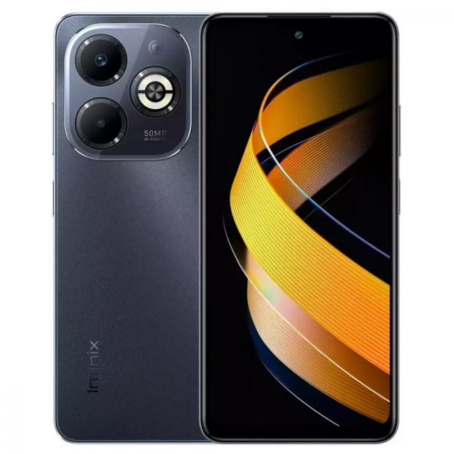 Смаpтфон Infinix Smart 8 Plus 4/128GB Timber Black Смаpтфон Infinix Smart 8 Plus 4/128GB Timber Black
