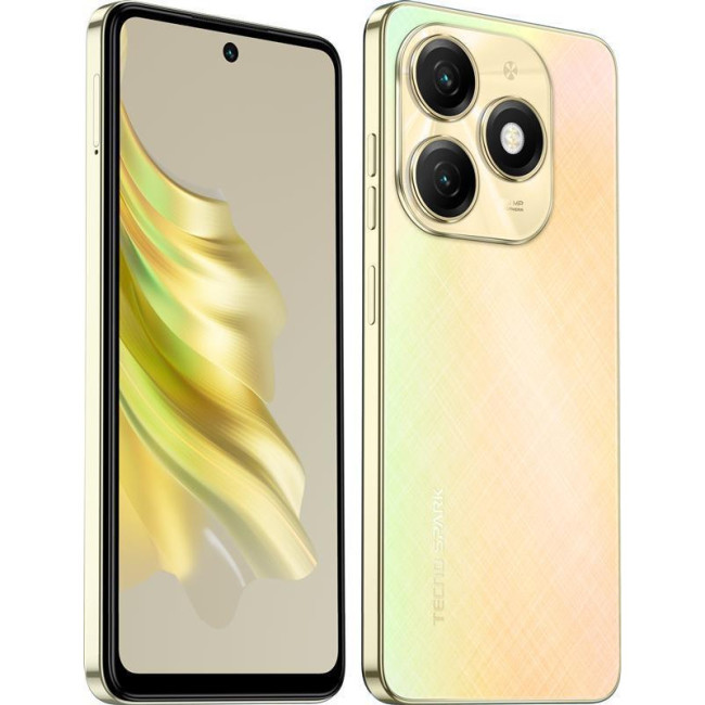 Смартфон Tecno Spark 20 KJ5n 8/128GB Neon Gold (4894947013560)