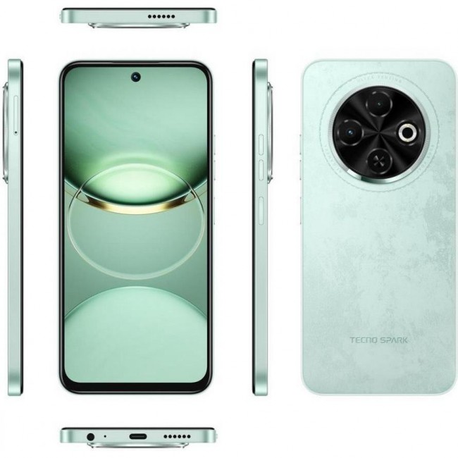 Смартфон Tecno Spark 30C KL5n 8/256GB Magic Skeen Green (4894947051821)