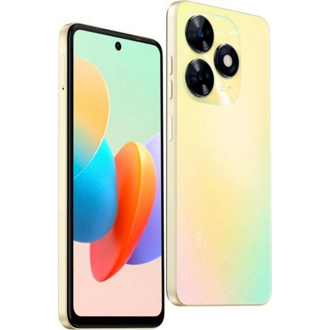 Смаpтфон Tecno Spark Go 2024 (BG6) 3/64GB Alpenglow Gold (4894947018077)