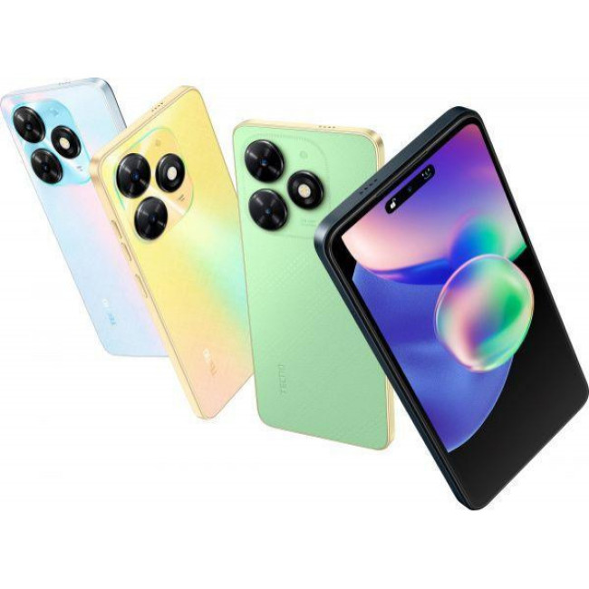 Смаpтфон Tecno Spark Go 2024 (BG6) 3/64GB Mystery White (4894947010545)