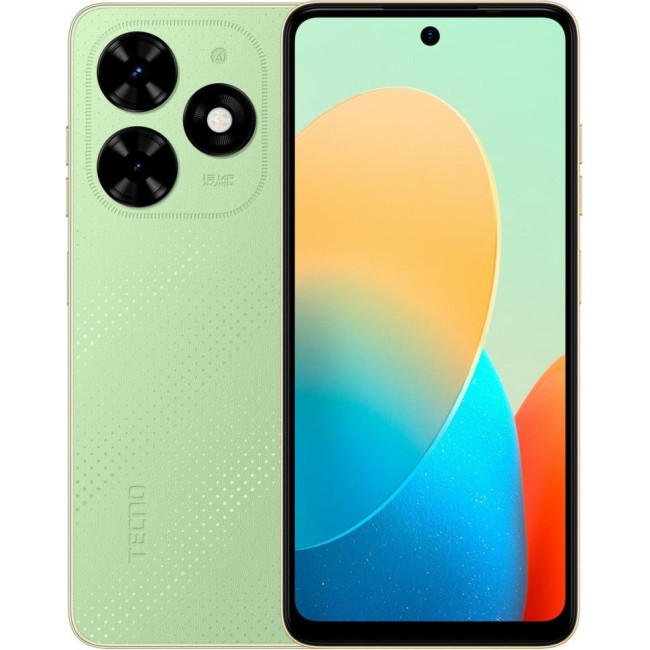 Смаpтфон Tecno Spark Go 2024 (BG6) 4/128GB Magic Skin Green (4894947010590)