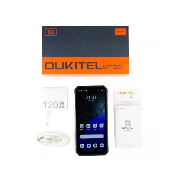 Смартфон Oukitel WP30 Pro 12/512GB Black