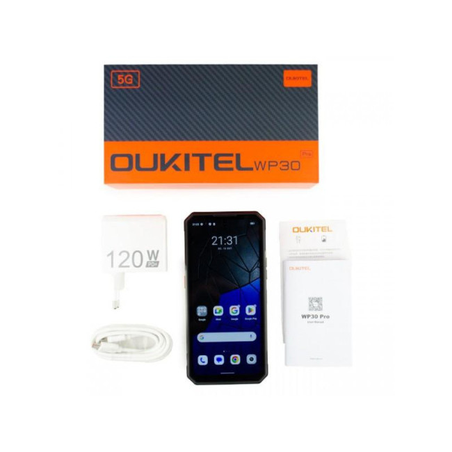 Смаpтфон Oukitel WP30 Pro 12/512GB Black