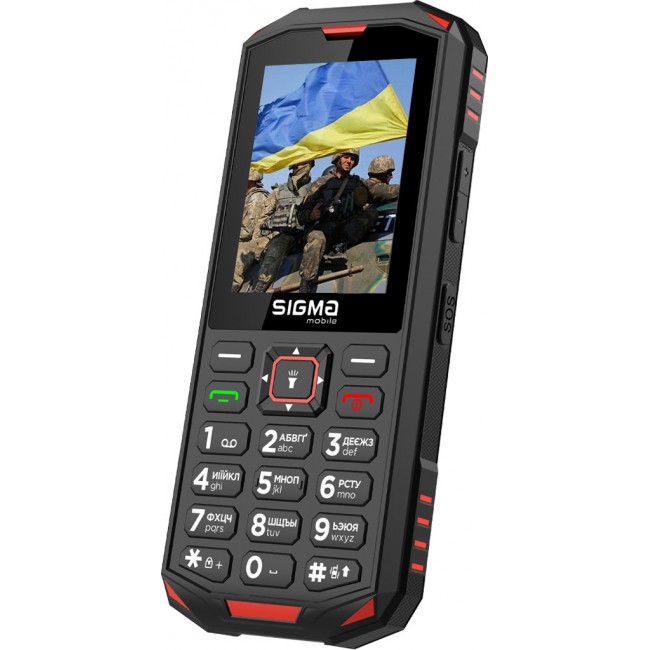 Sigma mobile X-treme PA68 Black-Red