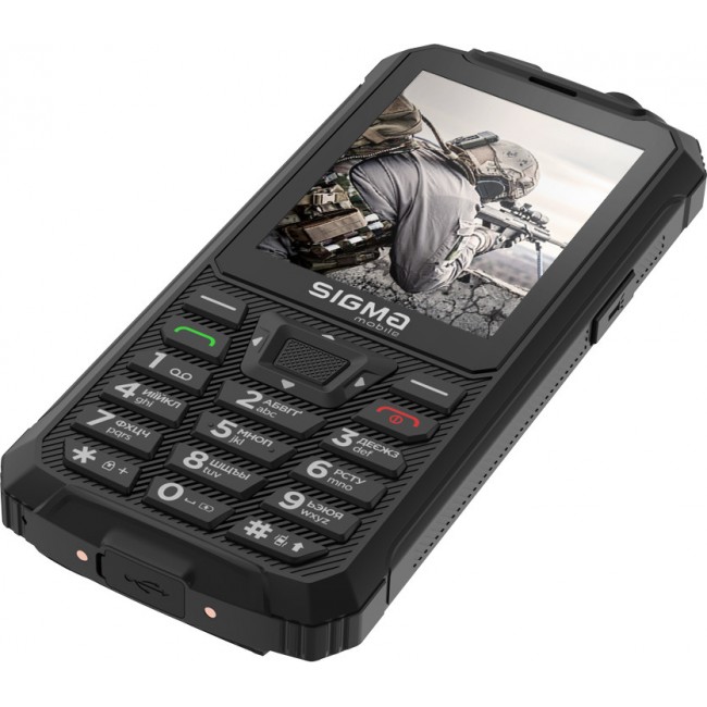 Sigma mobile X-treme PR68 Type-C Black (4827798122419)