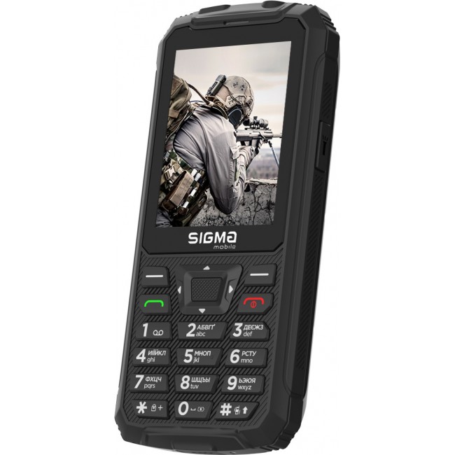 Sigma mobile X-treme PR68 Type-C Black (4827798122419)