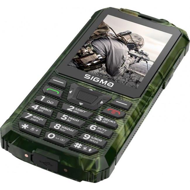 Sigma mobile X-treme PR68 Type-C Khaki (4827798122426)