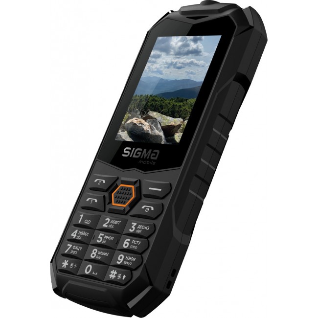 Sigma mobile X-treme PV68 Black-orange