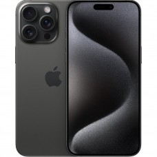 Apple iPhone 15 Pro Max 1TB Dual SIM Black Titanium (MU2X3)