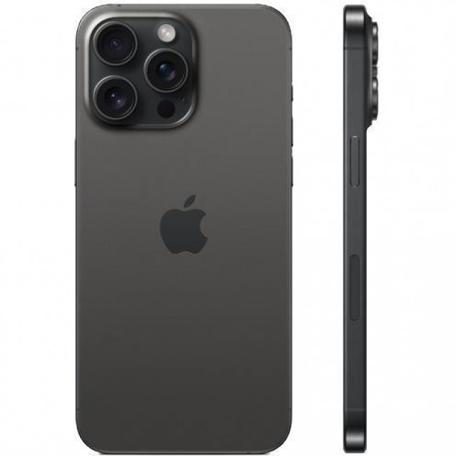 Apple iPhone 15 Pro Max 1TB Dual SIM Black Titanium (MU2X3)