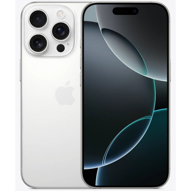 Apple iPhone 16 Pro 256GB Dual SIM White Titanium (MYLU3)