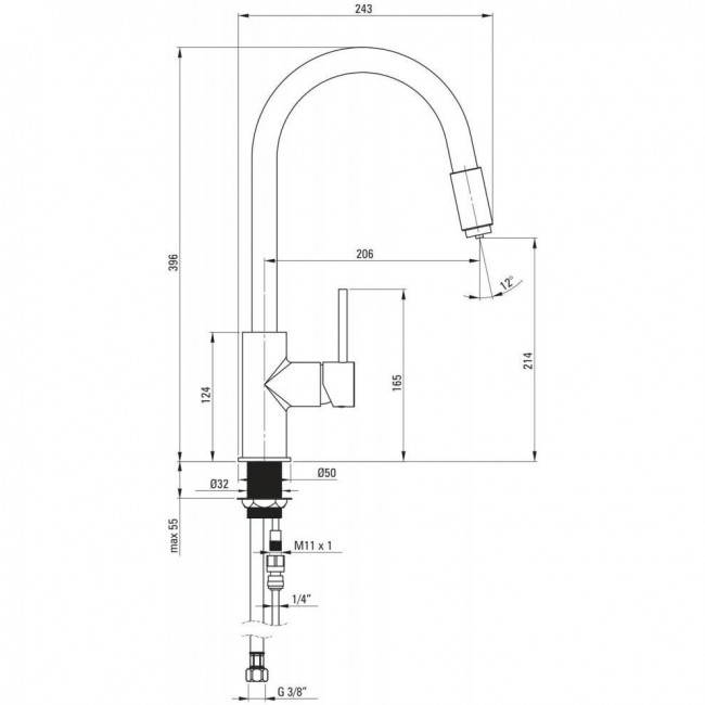 Deante Aster BCA 064M