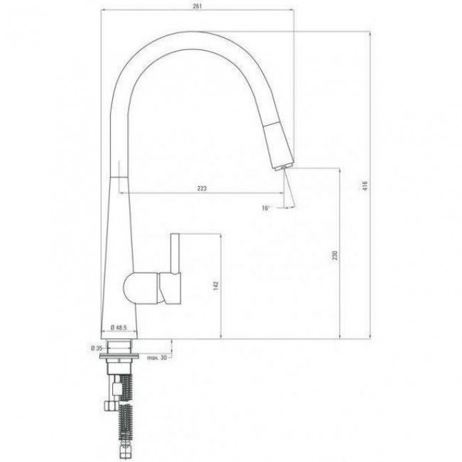 Deante Aster BCA 272M