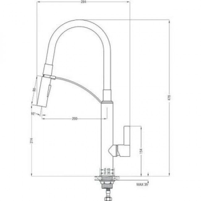 Deante Gerbera BGB B720