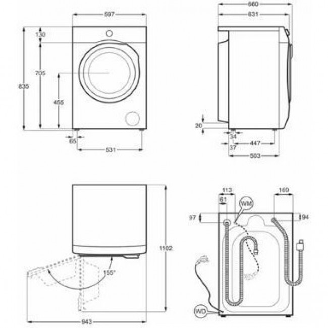 Стиральная машина Electrolux EW7W4602U