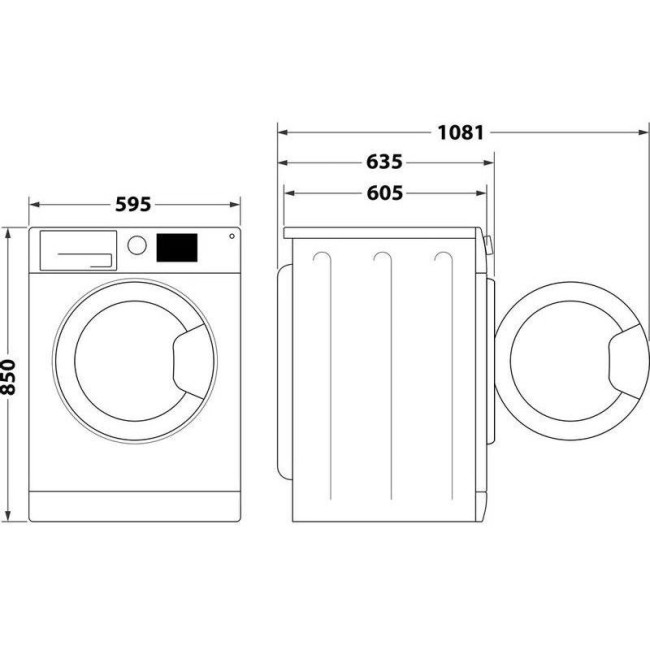 Пральна машина Whirlpool FFB 11469 BV UA