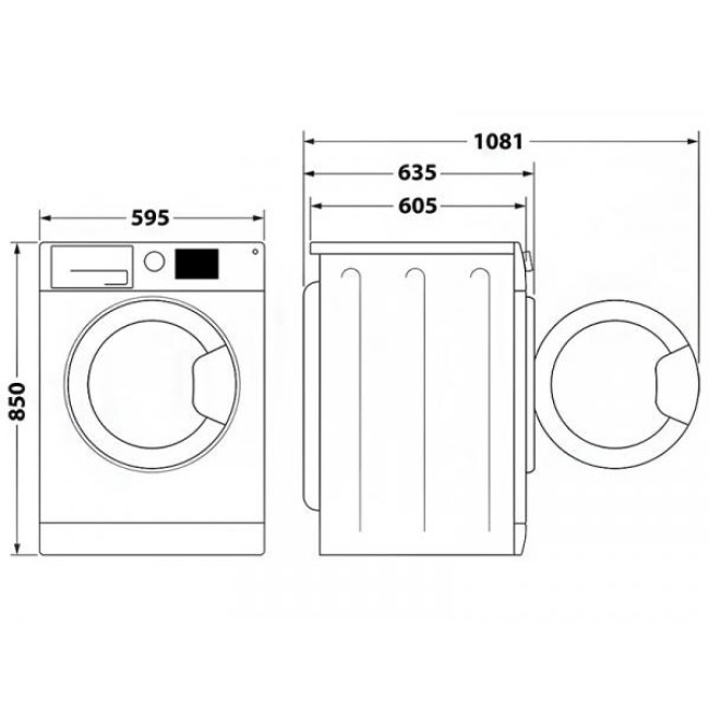 Стиральная машина Whirlpool FFWDB 1176258 BCV