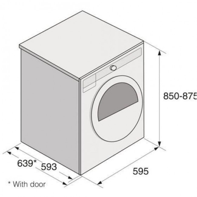 Asko T208H.W