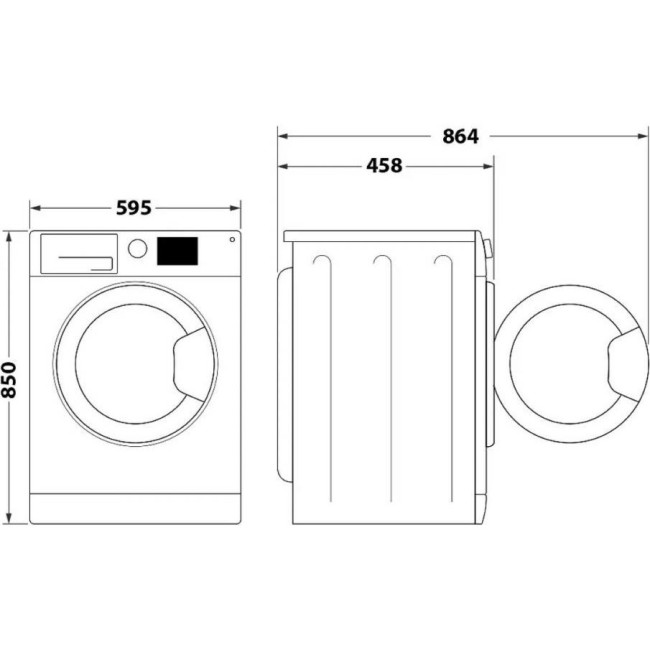 Стиральная машина Whirlpool WRBSS 6239 W UA