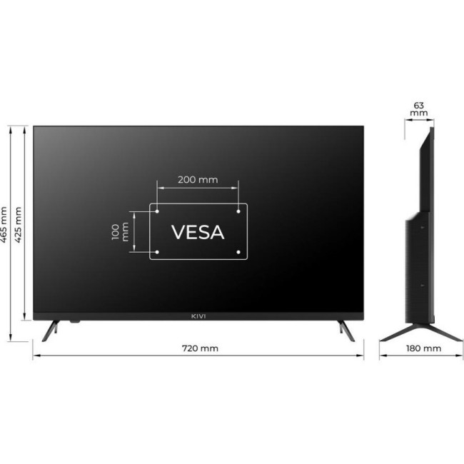Телевізор KIVI 32H760QB