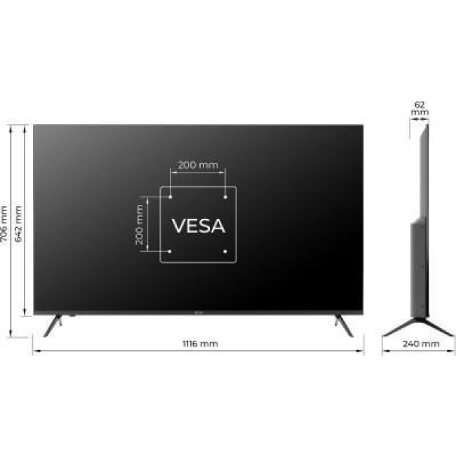 Телевізор KIVI 50U760QB