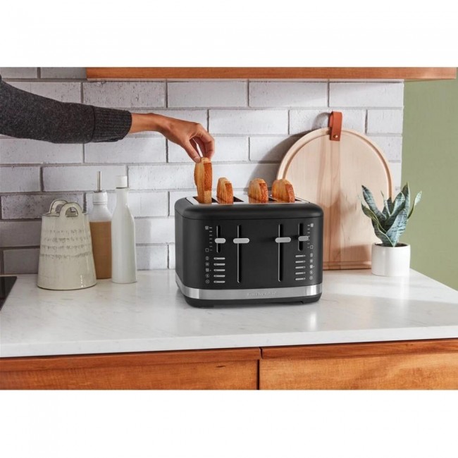 KitchenAid 4-Slot Toaster 5KMT4109 Matte Black (5KMT4109EBM)