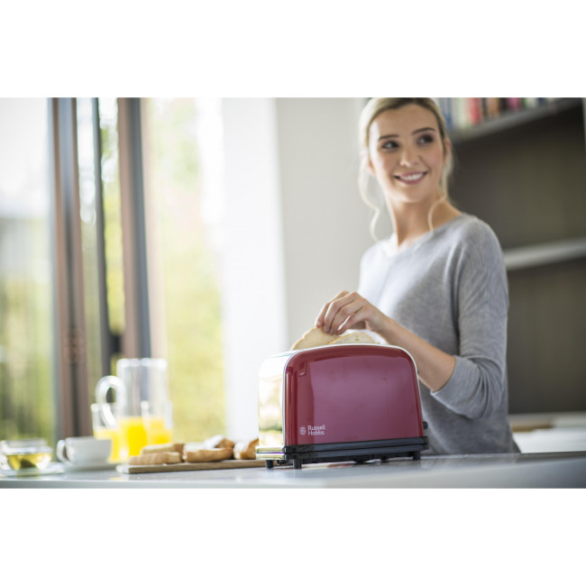 Тостер Russell Hobbs Colours Plus Flame Red 23330-56