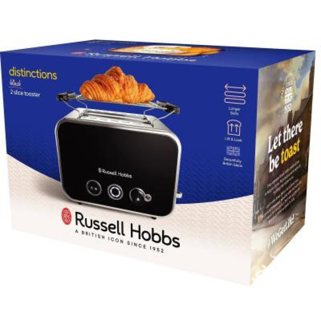 Russell Hobbs Distinctions 2-Slice Black 26430-56