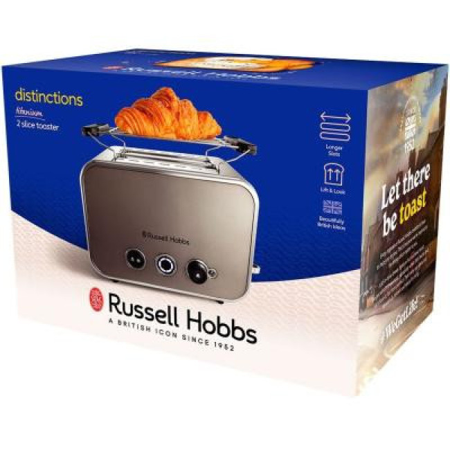 Russell Hobbs Distinctions 2-Slice Titanium 26432-56