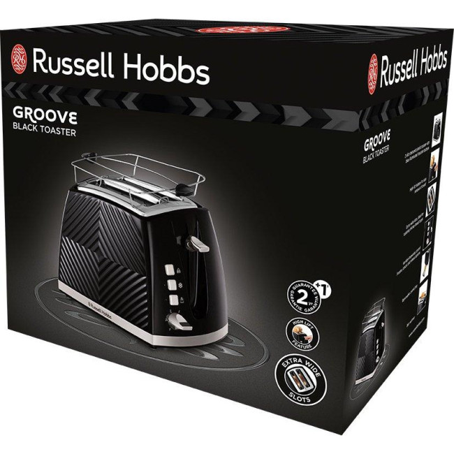 Russell Hobbs Groove Black 26390-56