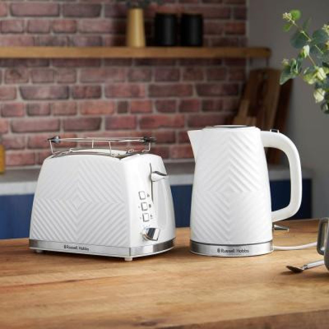 Russell Hobbs Groove White 26391-56