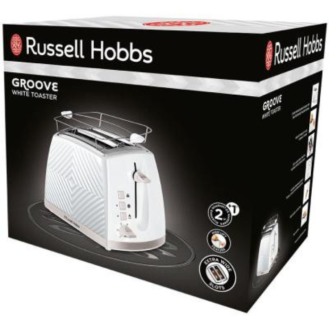 Russell Hobbs Groove White 26391-56