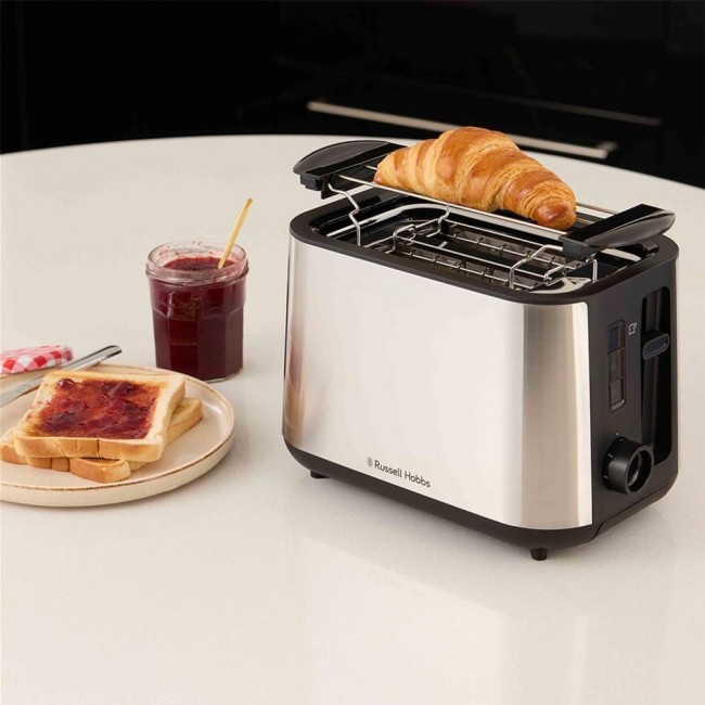 Russell Hobbs Heaton Brushed 2Slice Toaster 27390-56