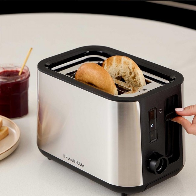 Russell Hobbs Heaton Brushed 2Slice Toaster 27390-56