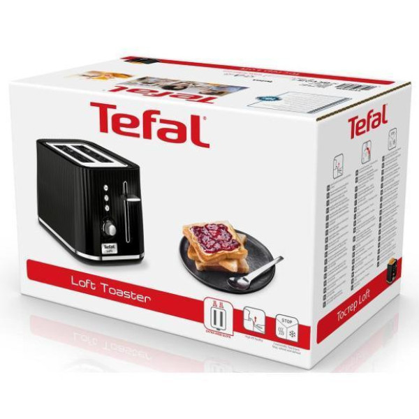 Тостер Tefal Loft TT7618 black (TT761838)
