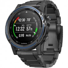 Garmin Descent Mk1 Dive Computer, Gray Sapphire with DLC Titanium Band (010-01760-01/010-01760-11)