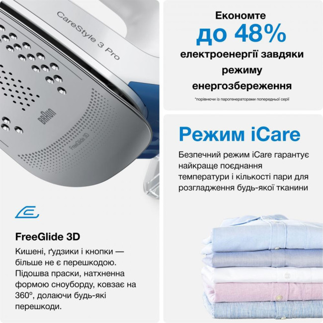 Утюг Braun CareStyle 3 IS 3157 BL