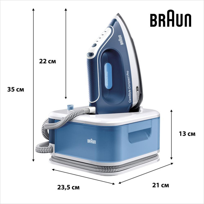 Утюг Braun CareStyle Compact Pro IS 2565 BL
