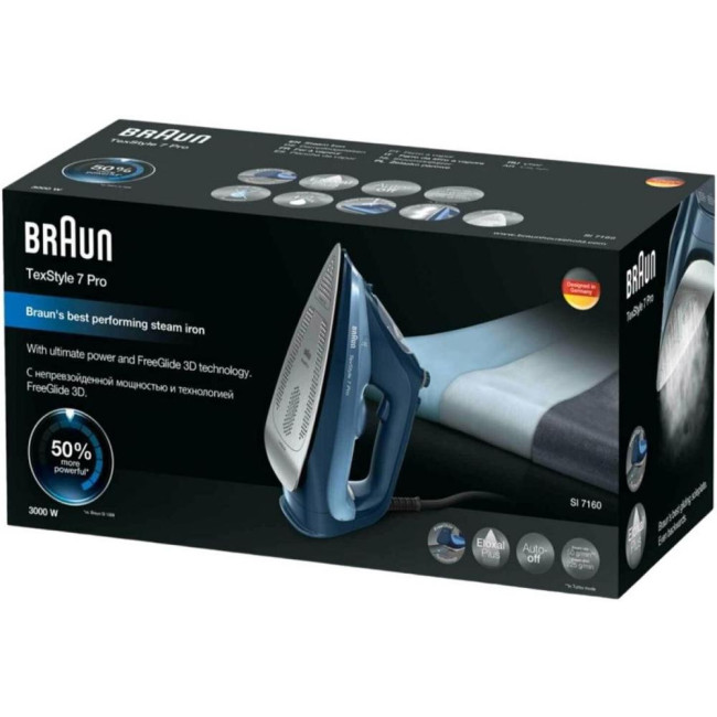 Утюг Braun TexStyle 7 Pro SI 7160 BL