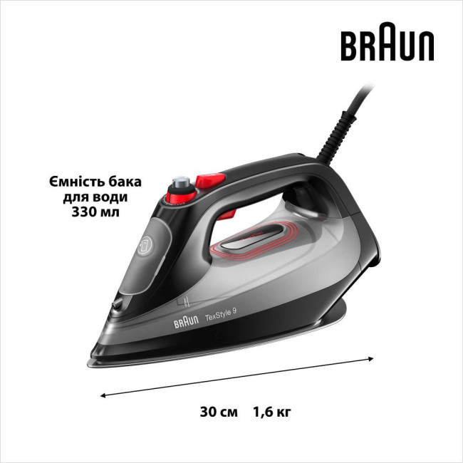 Утюг Braun TexStyle 9 SI9281BK