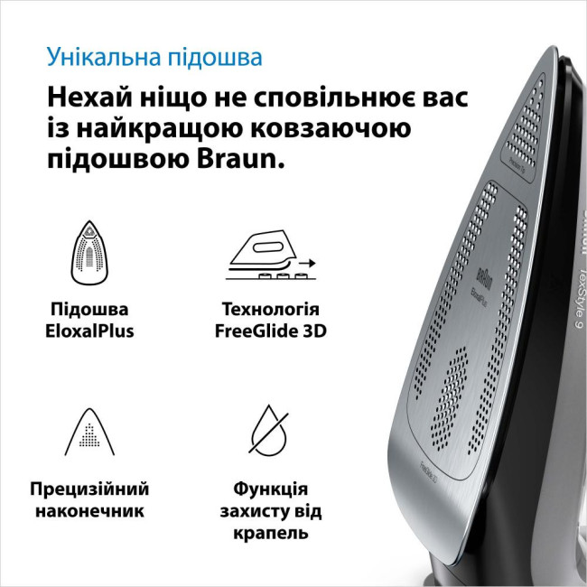 Утюг Braun TexStyle 9 SI9281BK