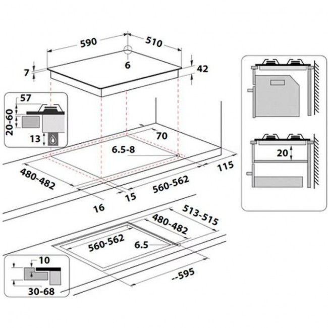 Whirlpool GOA 6425/NB1