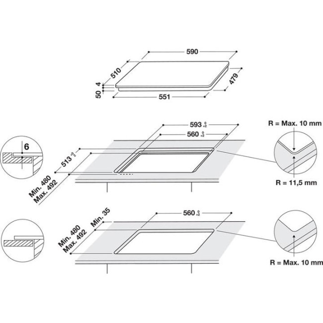 Варочная поверхность Hotpoint-Ariston HB 8460B NEW