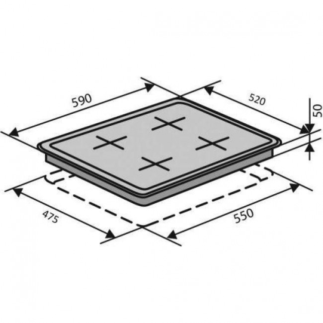 Ventolux HG640-DA3 CEST (BK)