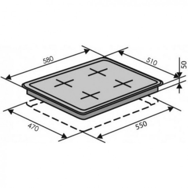 Ventolux HSF640-D2 CEST (IVORY)