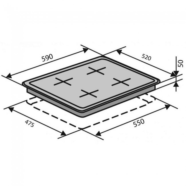 Ventolux HSF640-T3G CEST (IVORY)