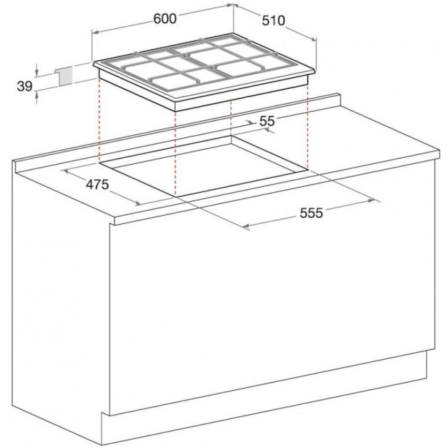 Варочная поверхность Hotpoint-Ariston PCN 641 /HA(BK)